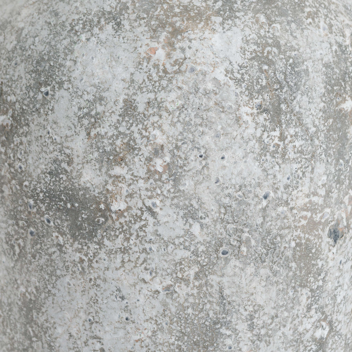 aged stone tall ceramic vase