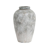 Esme Aged Stone Tall Ceramic Vase