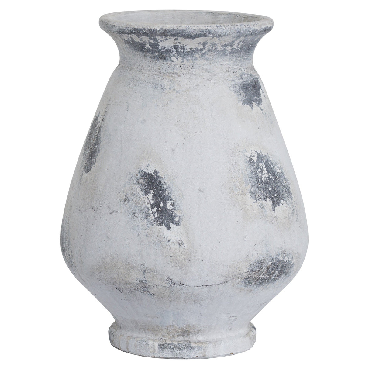 Ophelia Large Antique White Vase