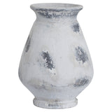 Ophelia Large Antique White Vase