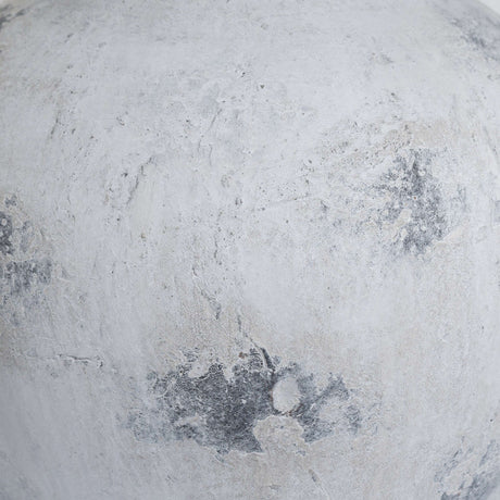 downton large antique white vase