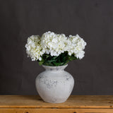 darcy antique white vase