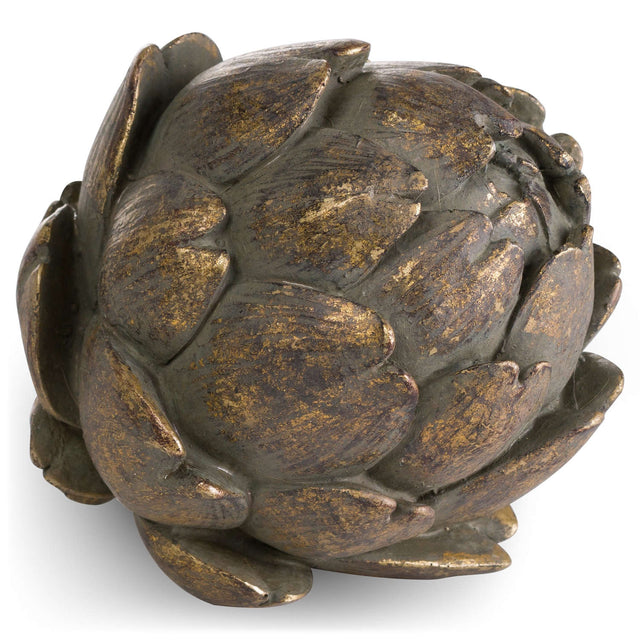 antique bronze large artichoke