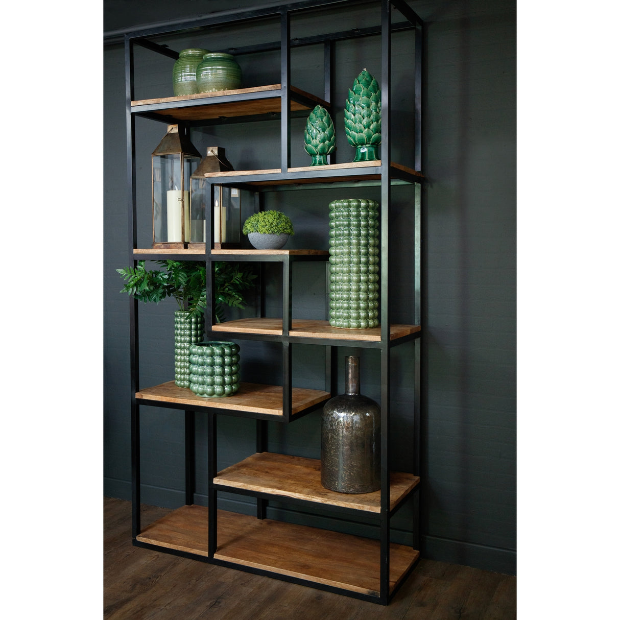 multi shelf industrial shelf unit