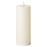 Odette Luxe Collection Natural Glow 3 x 8 LED Cream Candle