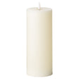 luxe collection natural glow 3 5 x 9 led cream candle
