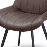 malmo coffee dining chair