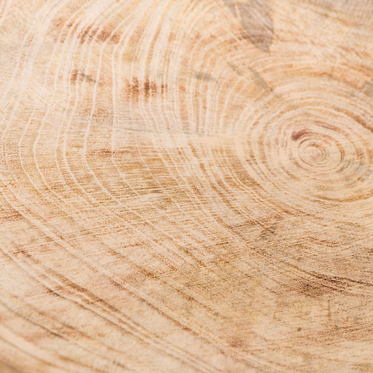 hand crafted mango wood trinket dish