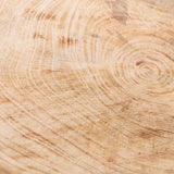 hand crafted mango wood trinket dish