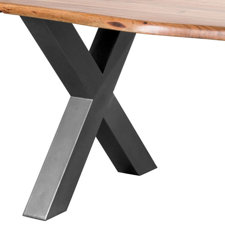 live edge large dining table