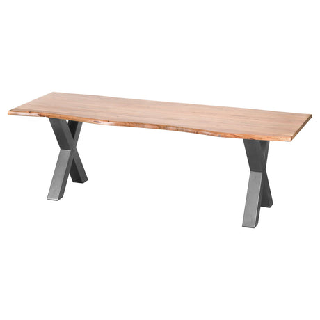 live edge large dining table