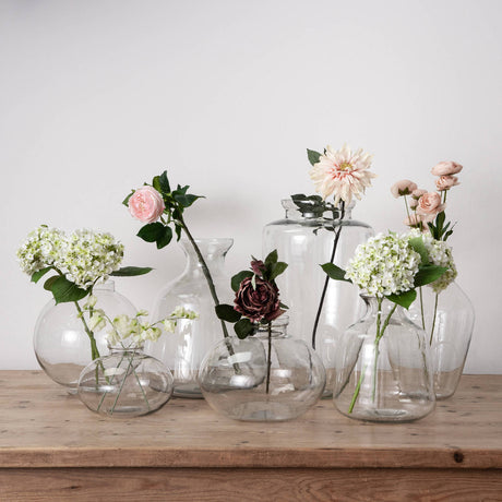large hydria glass vase
