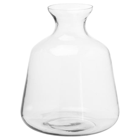 large hydria glass vase