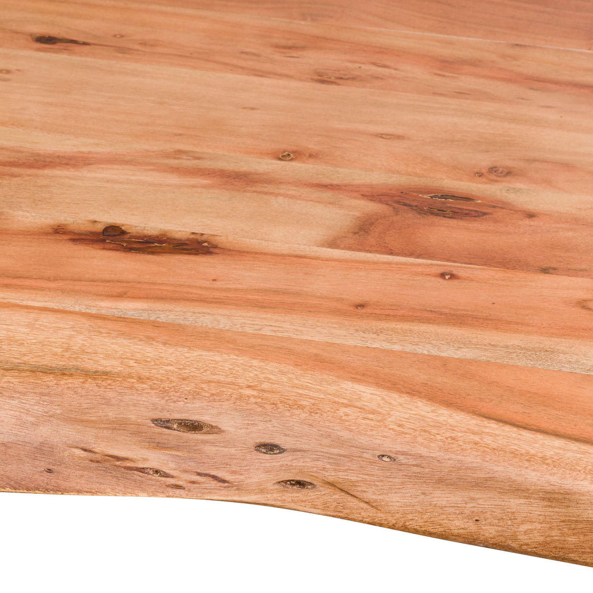 live edge collection square dining table