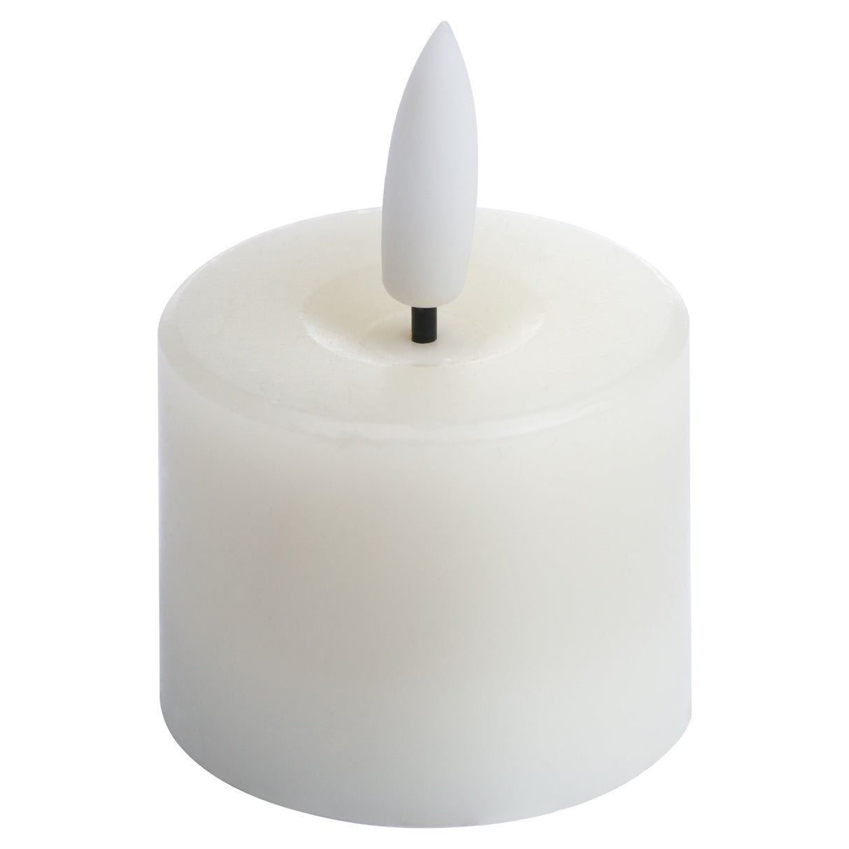 luxe collection set of 6 natural glow led tealight candles
