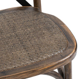 cross back dining chair