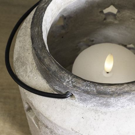 bloomville large stone star lantern