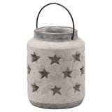 bloomville large stone star lantern