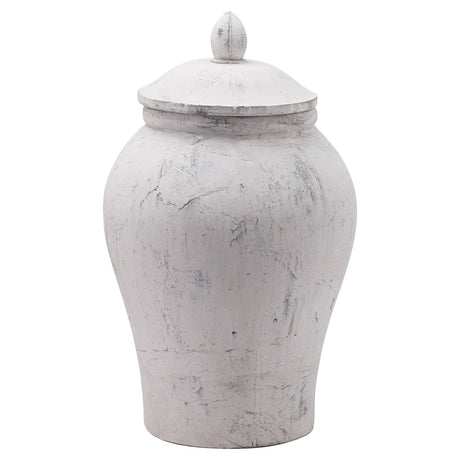 bloomville large stone ginger jar