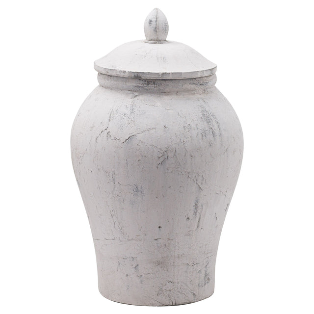 bloomville large stone ginger jar