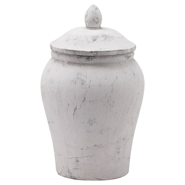 bloomville stone ginger jar
