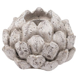 Amelie Large Stone Effect Acorn Tea Light Holder