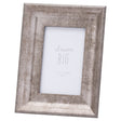 convex matt silver 4x6 frame