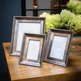 convex matt silver 8x10 frame