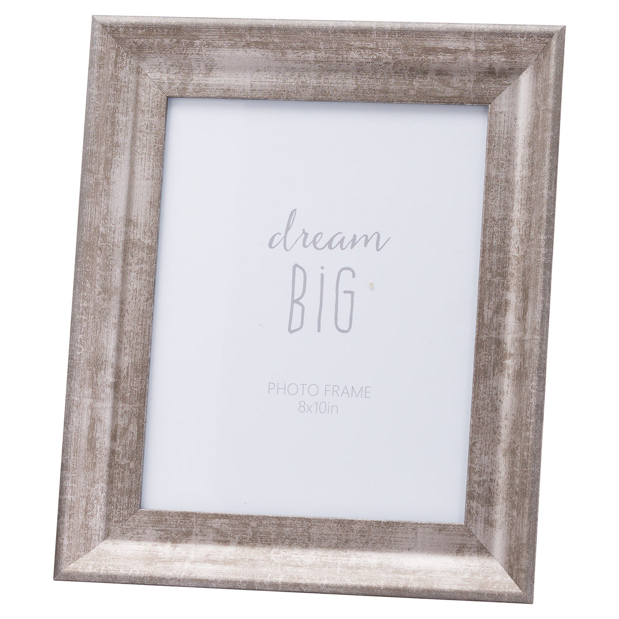 convex matt silver 8x10 frame
