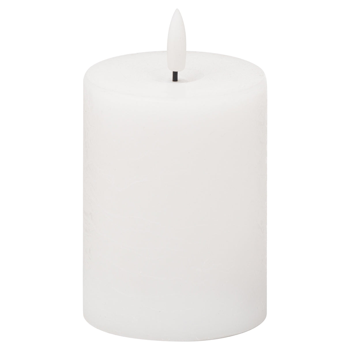 luxe collection natural glow 3x4 led white candle