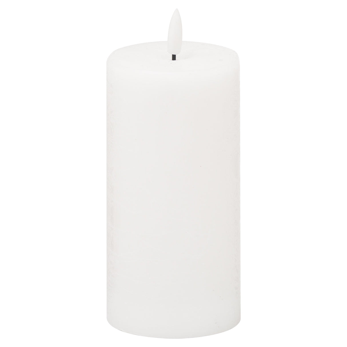 luxe collection natural glow 3x6 led white candle
