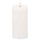 luxe collection natural glow 3x6 led white candle