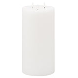 luxe collection natural glow 6x12 led white candle