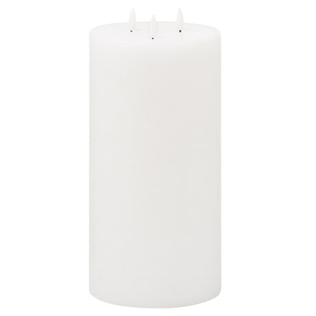 luxe collection natural glow 6x12 led white candle