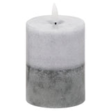 Clea Luxe Collection Natural Glow 3x4 Stone LED Candle