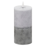 Clea Luxe Collection Natural Glow 3x6 Stone LED Candle