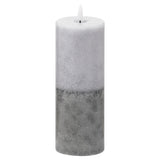 Clea Luxe Collection Natural Glow 3x8 Stone LED Candle