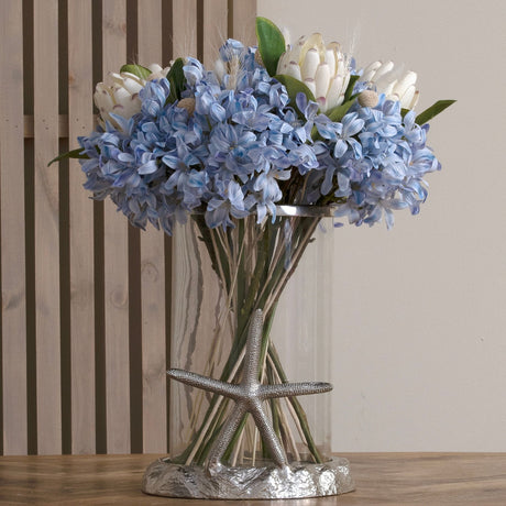 light blue large headed agapanthus