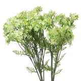 green plumb blossom spray