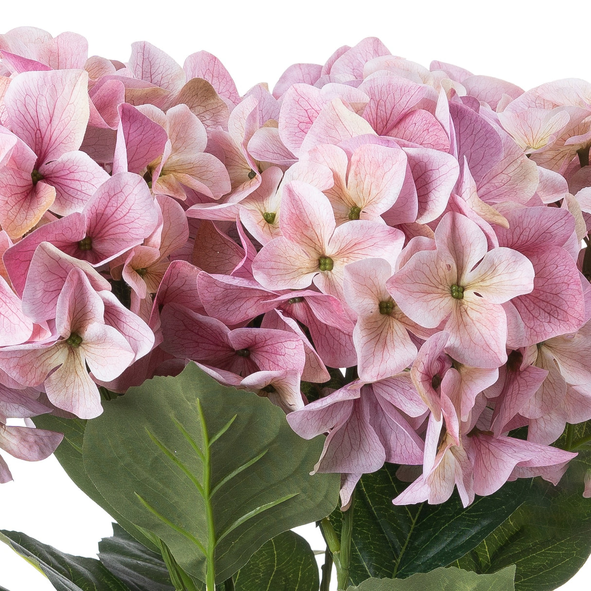 shabby pink hydrangea bouquet