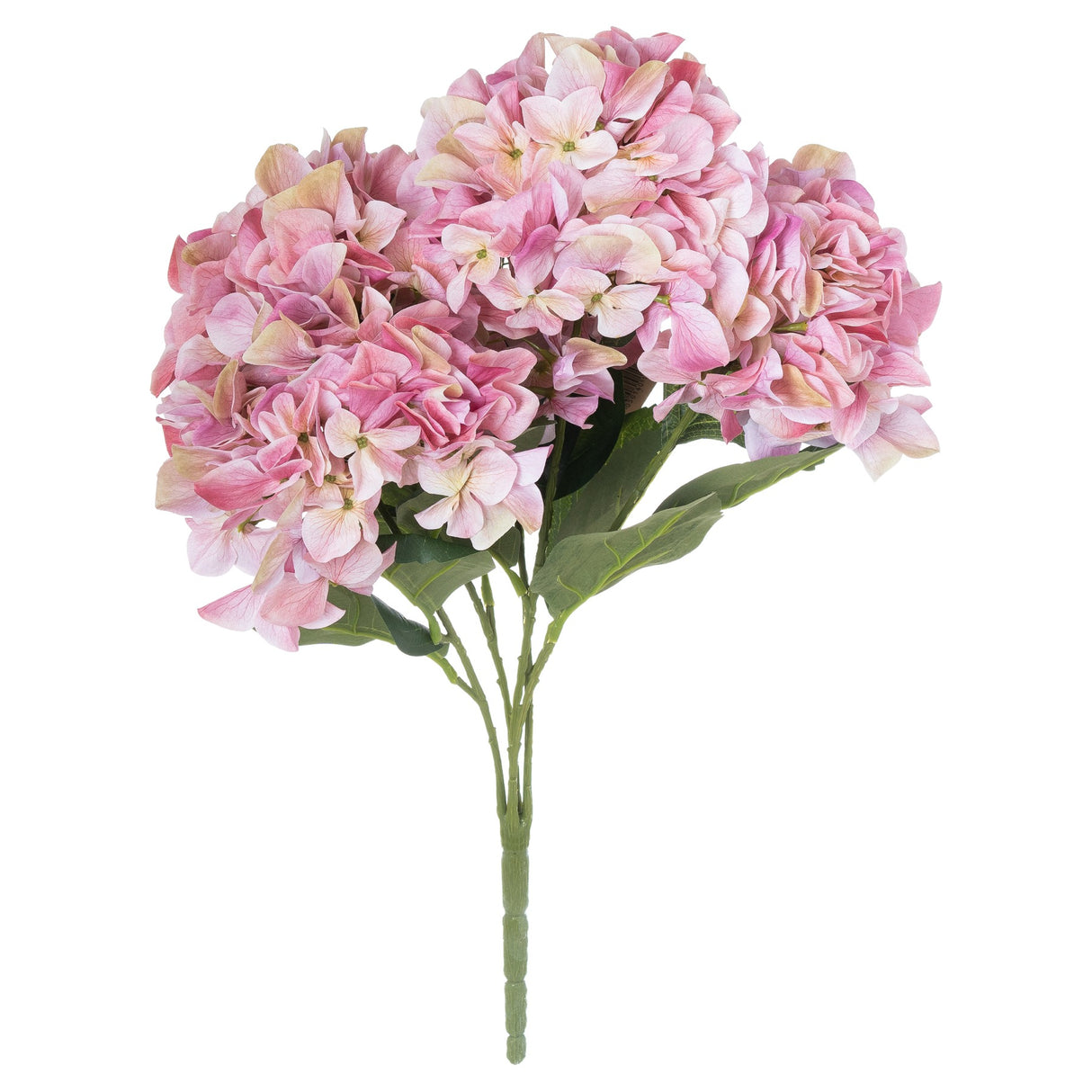 shabby pink hydrangea bouquet