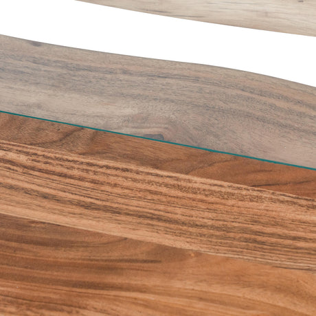 live edge collection river coffee table