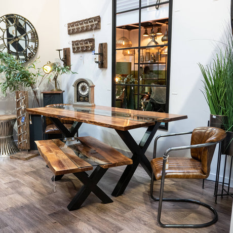 live edge collection river coffee table