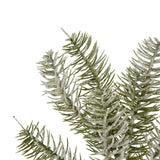 single snow pine spray