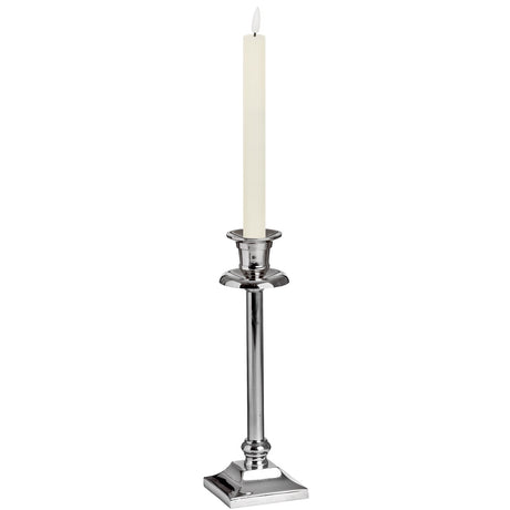 luxe collection natural glow s 2 ivory led dinner candles