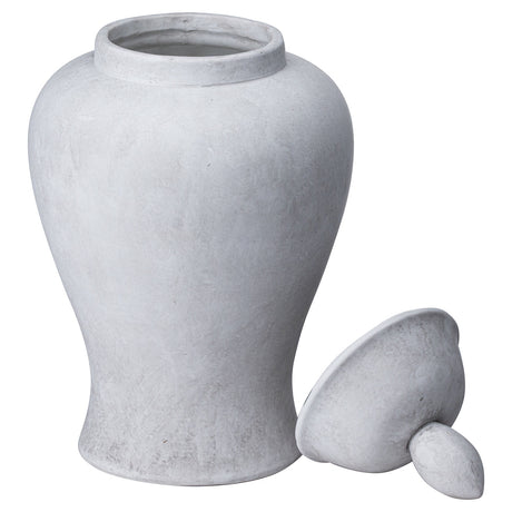 darcy large stone ginger jar