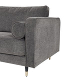 hampton grey large arm chair