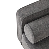 hampton grey large arm chair
