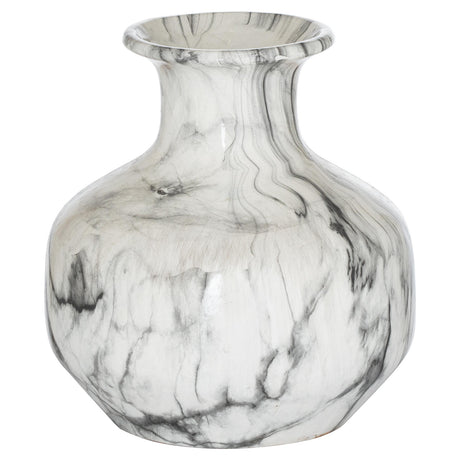 marble squat vase