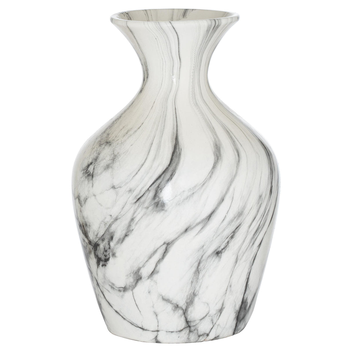 marble ellipse large vase